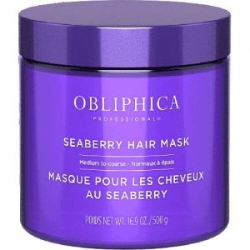 Obliphica Professional Seaberry Mask for Medium to Coarse Hair 16.9 oz